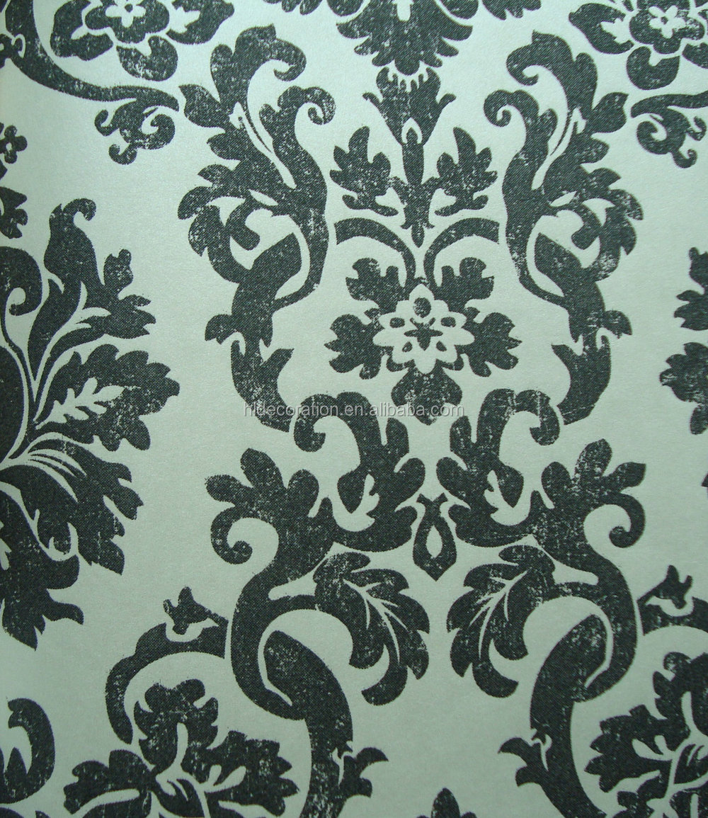 Pt357romantic stijl behang strepen design landelijke stijl behang ...