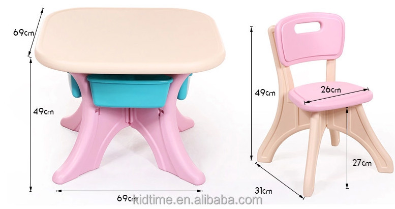 新しい伝統プラスチック製の幼児用テーブルと椅子仕入れ・メーカー・工場