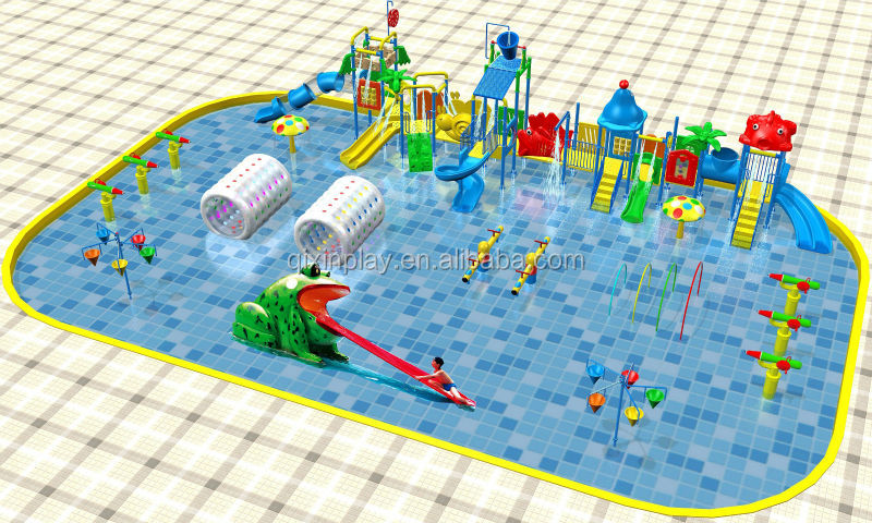 2014 best quality kids plastic water slides/water slides for kids/children water slides QX-081D