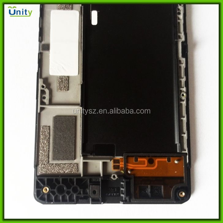黒前面lcdディスプレイノキア用タッチスクリーンデジタイザ組立lumia735仕入れ・メーカー・工場