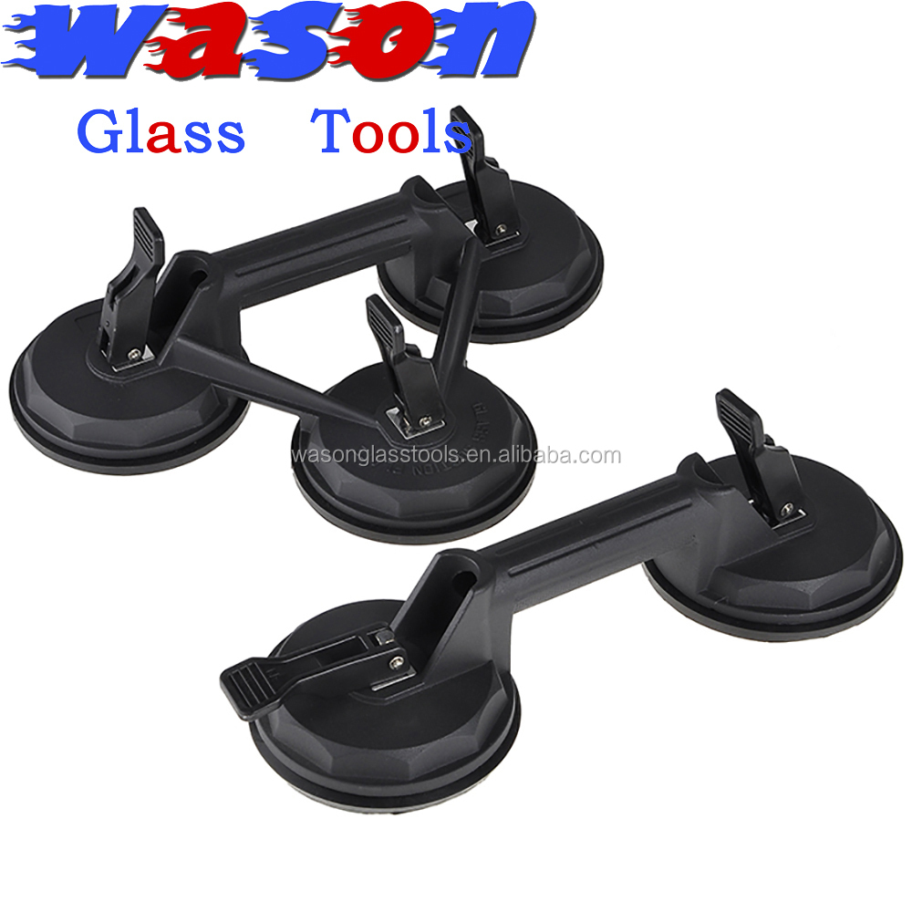 ガラス製吸盤/ガラス製吸盤タイプ真ちゅう製ハンドルとフラット
