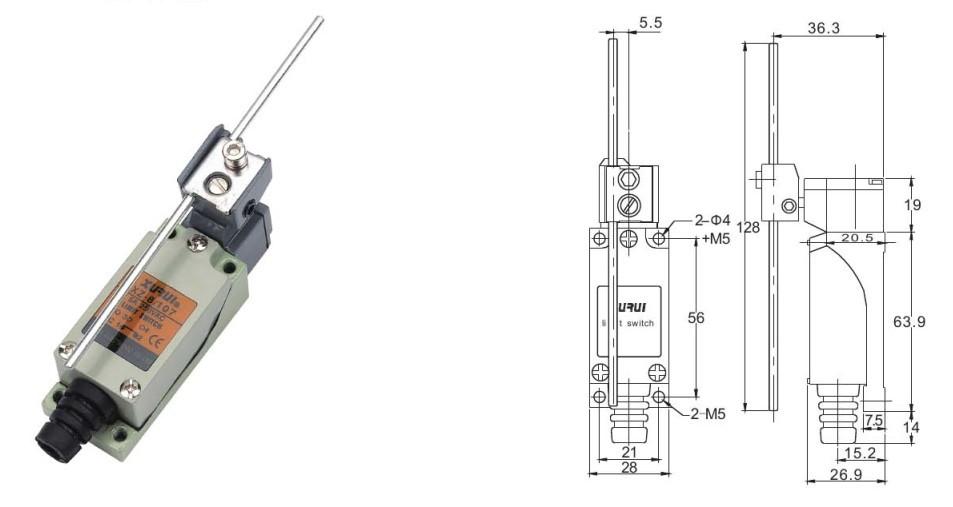 Sliding Gate Limit Switch / Limit Switch With Ul Tuv Ce Certification / 12 Volt Limit Switch