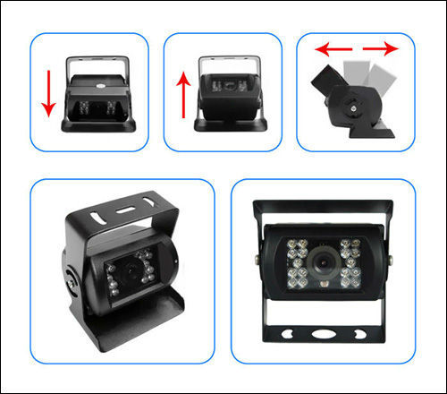 中国工場価格trcuk防水カメラを反転させる、 rcaコネクタライト18個12v24vトラック用リバースカメラ仕入れ・メーカー・工場