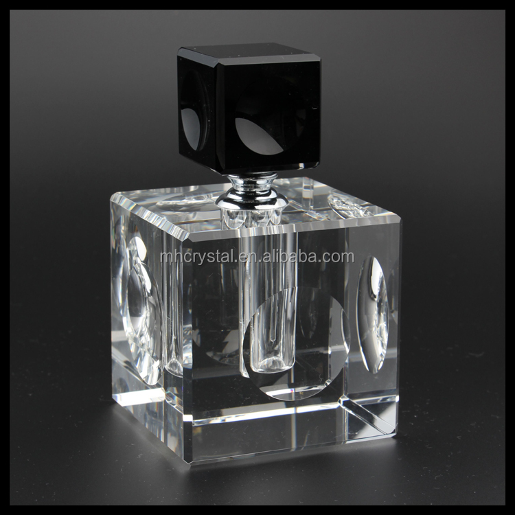 黒い四角mh-x0690クリスタル香水噴霧器付きボトル仕入れ・メーカー・工場