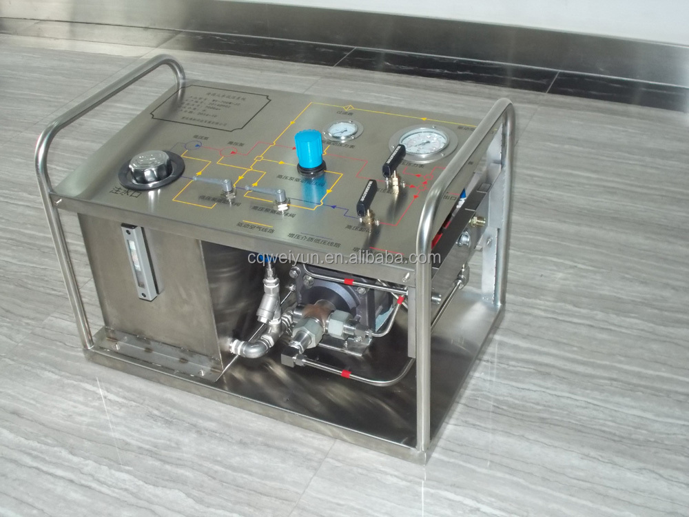 Pneumatic Safety Valve Test Bench Domestic Water Pressure Booster