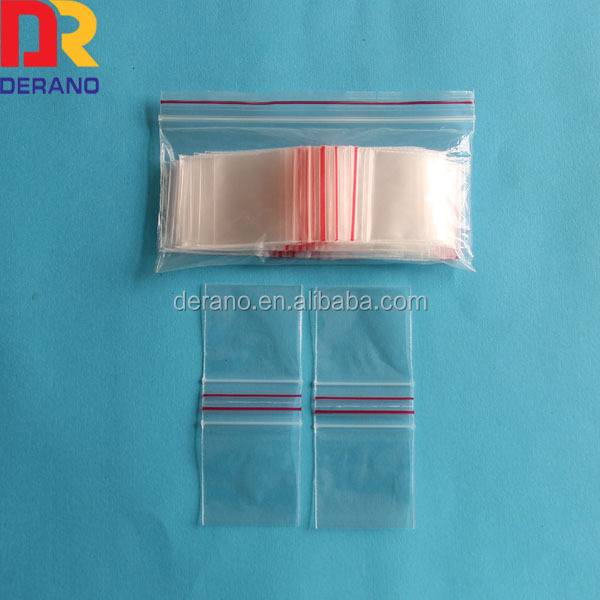 100% LDPE Custom Mini Ziplock Bag /Ziplock Plastic Bag