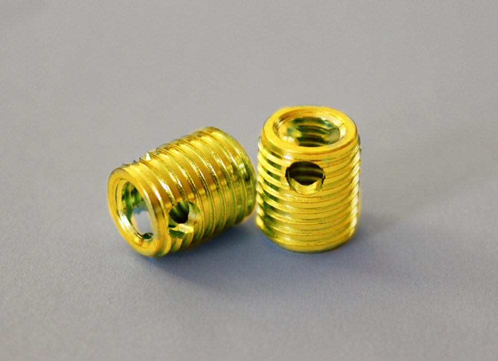 Stainless Steel Self Tapping Threaded Inserts With Three Cutting Bores