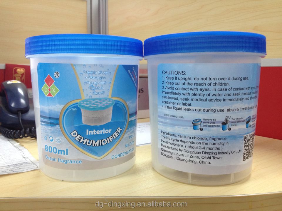 Dehumidifier container