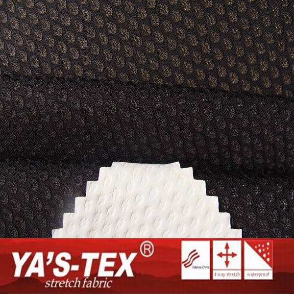 Ya's-texメッシュ生地保税ナイロンソフトシェルジャケット生地仕入れ・メーカー・工場