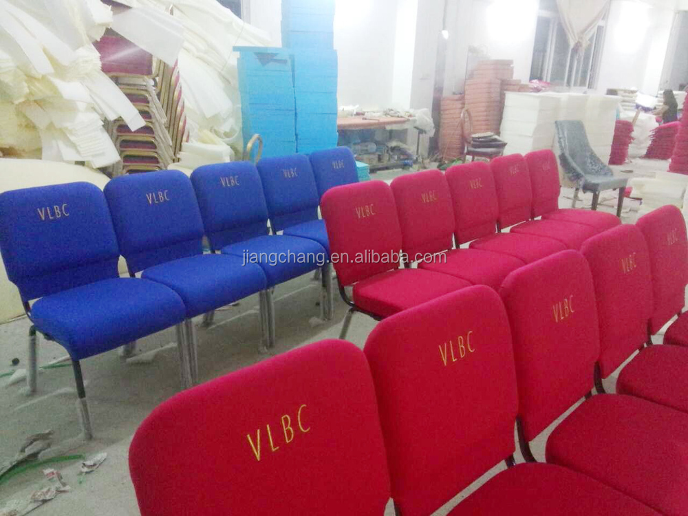 パッド入りの積み重ね可能な椅子営業jc-e209使用されるプロの教会仕入れ・メーカー・工場