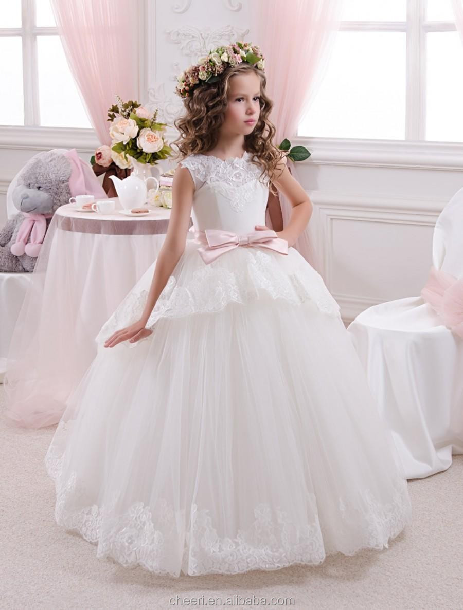2107 Stylish Good Design Beautiful Flower Wedding Dress Islamic