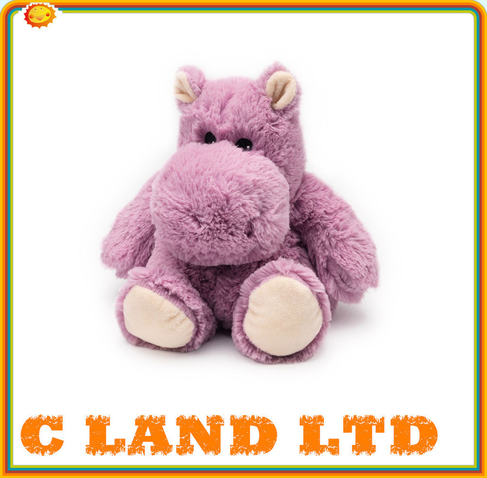 purple hippo soft toy