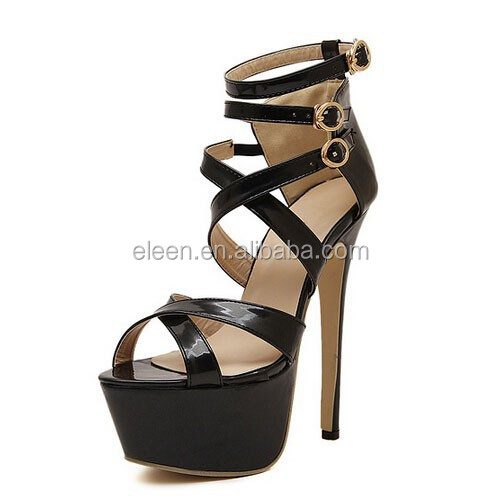 Sexy women sandals high heel gladiator sandals