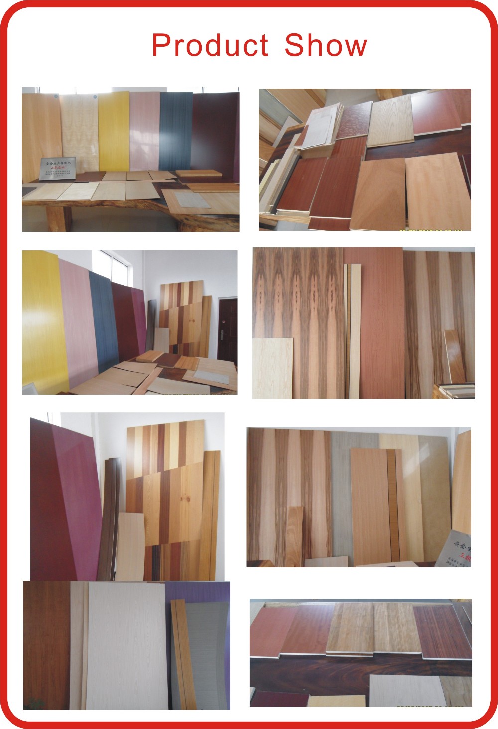 多くの違い用合板に直面した木目化粧板の装飾 問屋・仕入れ・卸・卸売り