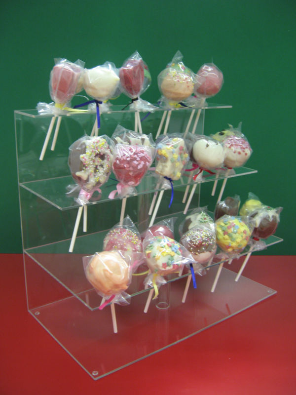 Serviceable lollipop display