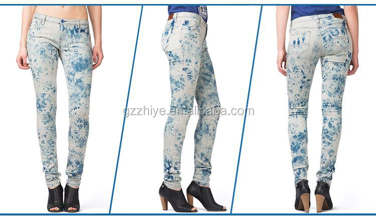レディス新しいファッションの高品質のジーンズ仕入れ・メーカー・工場
