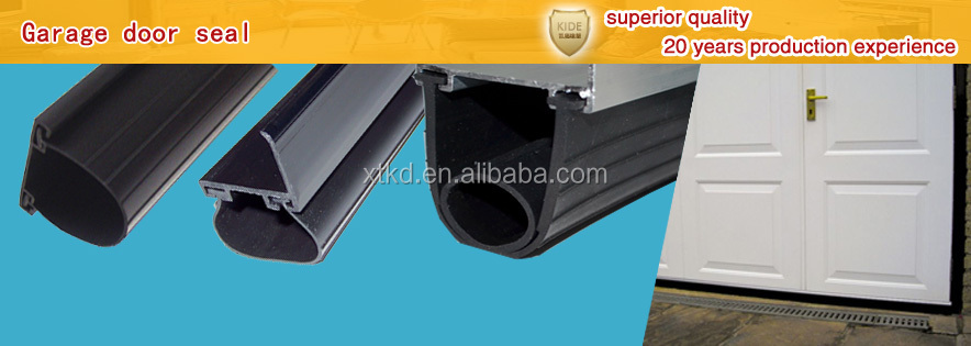 Aluminum Track Garage Overhead Door Bottom Weather Seal Strip