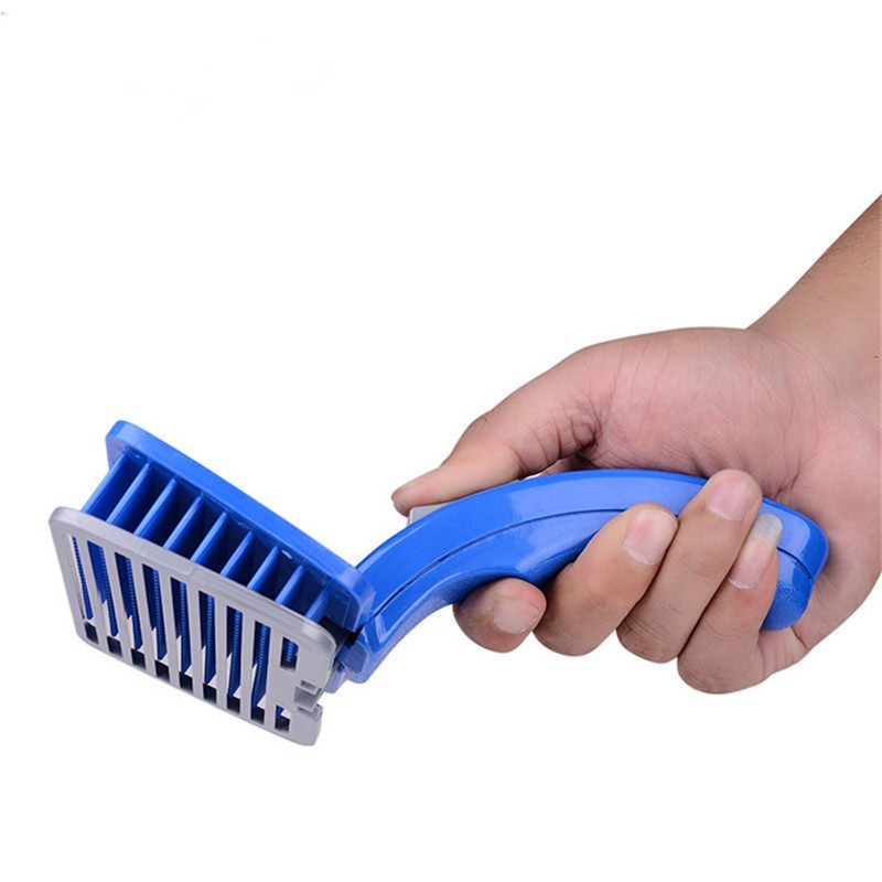 2015 New Pet Blue Brush For Long And Short Haired Cats Dogs Cleaning Brush Grooming