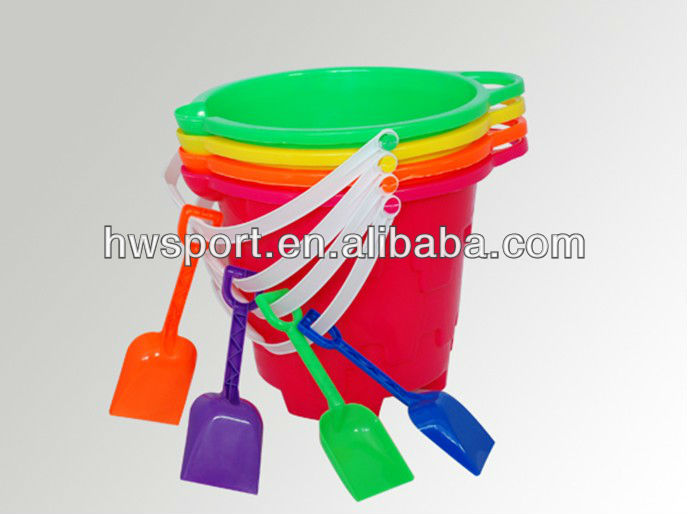 beach buckets pails,sand buckets with shovel