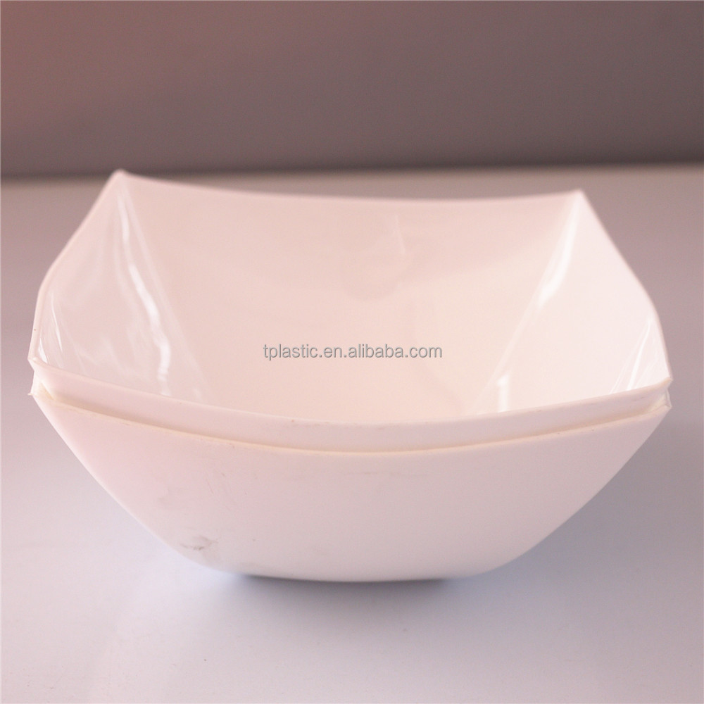 disposable ps plastic bowl colorful changer plastic clear bowl