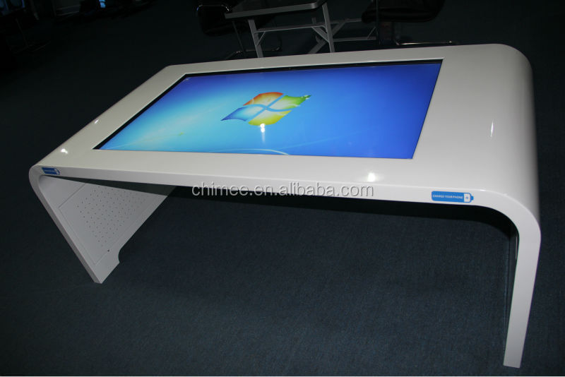 公共テーブル55インチ液晶タッチスクリーンのキオスク( hq55cks- 2、 タッチテーブル)問屋・仕入れ・卸・卸売り