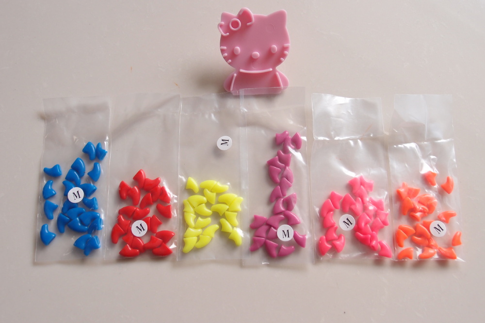 新しい2014年ポリ袋のパッキングの猫の爪キャップを持つ接着剤フリー問屋・仕入れ・卸・卸売り