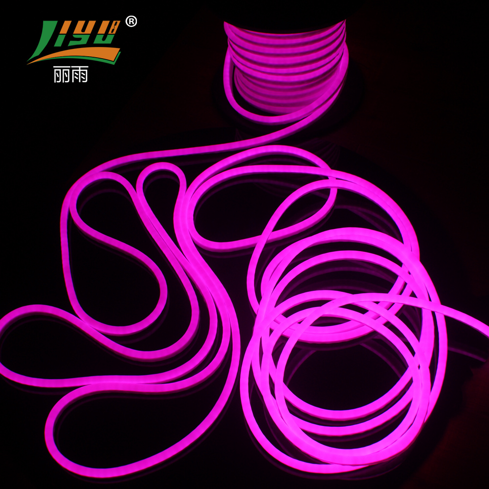 Открытый розовый led neon light Tube для помещений