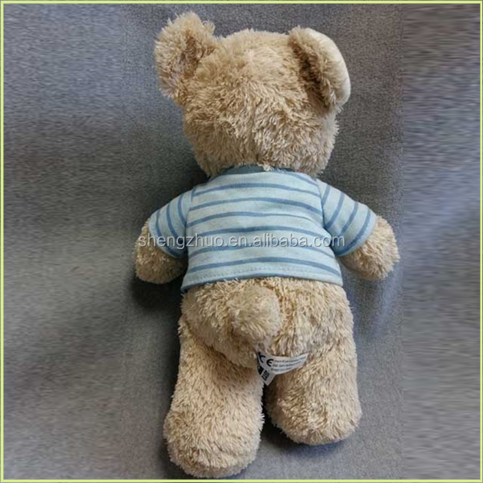 teddy bear from baby clothes
