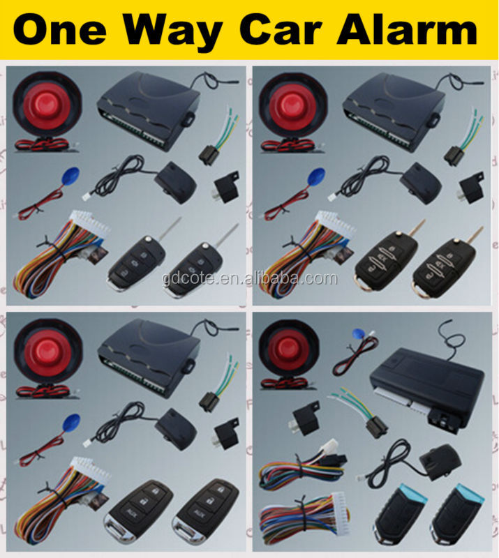 卸売品質片道付き車の警報システムリモートオプション多く簡単なインストールマニュアル問屋・仕入れ・卸・卸売り