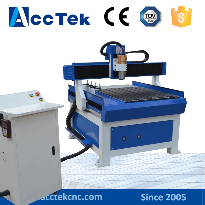 Acctekミニデスクトップ3d cncのルーター6090/小cnc彫刻切断機用木材、mdf、アクリル、石、アルミ仕入れ・メーカー・工場
