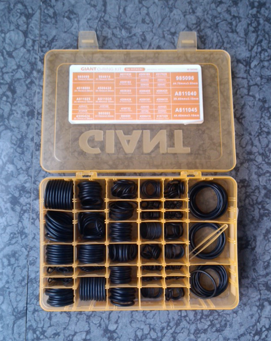 Excavator Parts Giant O Ring Kits For Hitachi 90 Shore 383pcs Oring