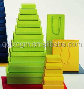 Custom size and shapes red wine paper gifts box, red wine display boxes