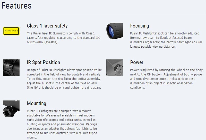 Pulsar L-808S Laser IR flashlights #79072 (6).jpg