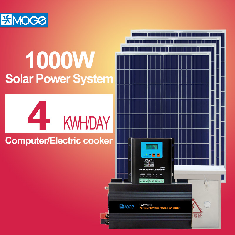  Solar Panel Kit,1000w Portable Solar Power Systems,Solar Panel System