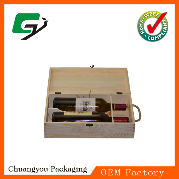 Luxury Wooden Wine Packing Boxes,Red Wine Accessory