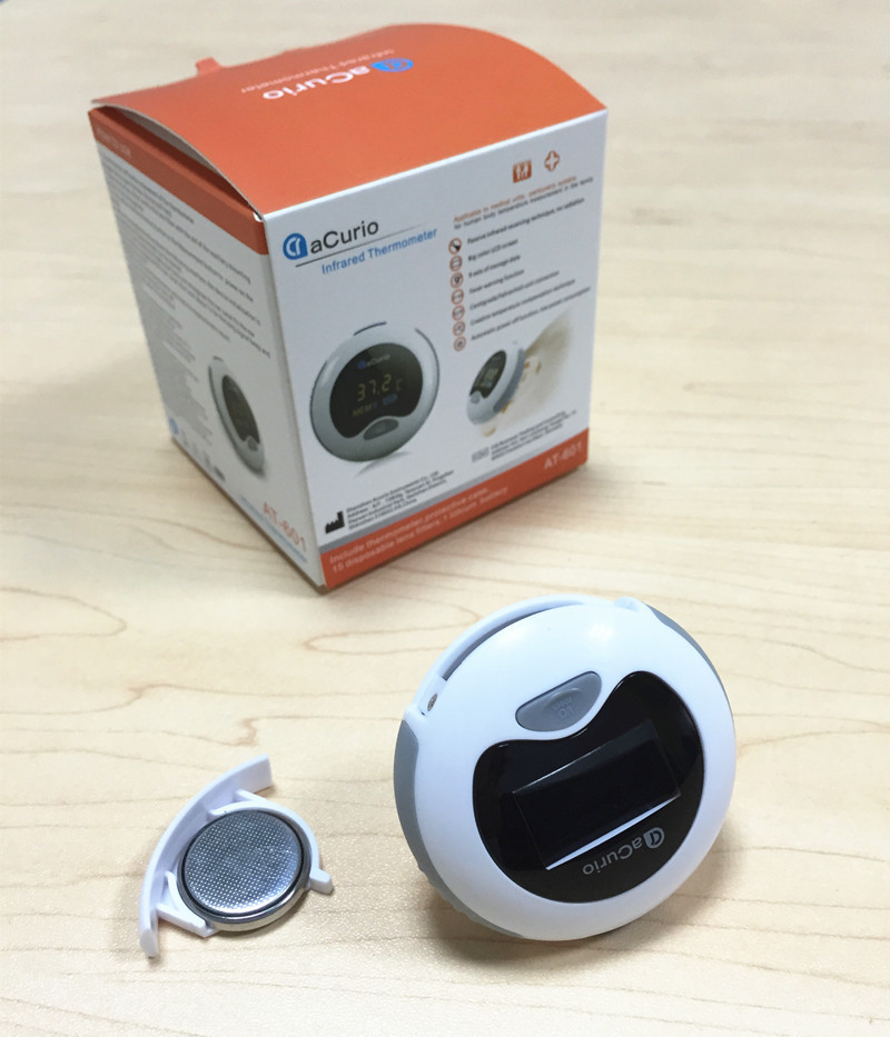 ブランドミニacurioスマート赤ちゃんの赤外線温度計、 デジタル耳の使用温度センサプローブ色とディスプレイがつながった仕入れ・メーカー・工場