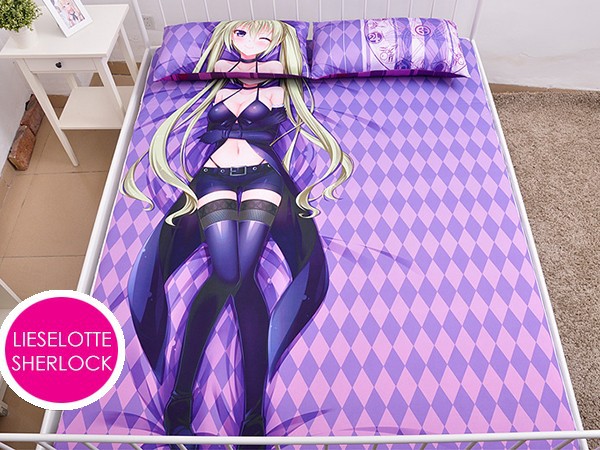 New Lieselotte Sherlock Trinity Seven Japanese Anime Bed Blanket With 