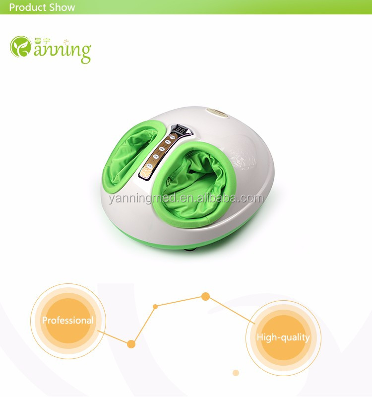 New style 3D kneading air pressure electric heated foot spa massager