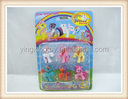 美しい柔らかいプラスチックゴム製の馬のおもちゃ問屋・仕入れ・卸・卸売り