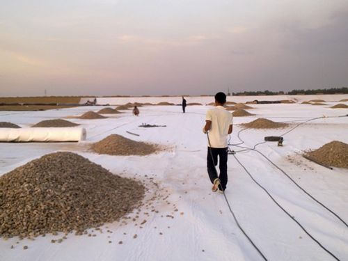 Geocomposite排水ネットでジオテキスタイル熱有界で双方 問屋・仕入れ・卸・卸売り