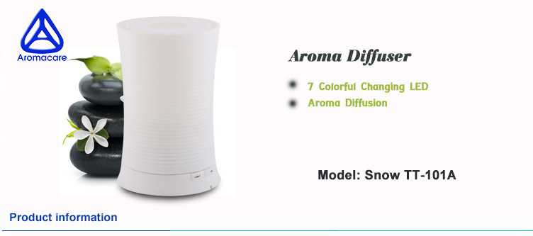  Aromacare colorful LED air diffuser humidifier mini vaporizer