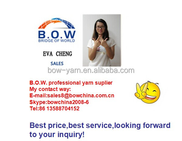 Cheap and High Quality70/30 saffron yellow open end/oe recycle cotton yarn for glovesfor fabric in china