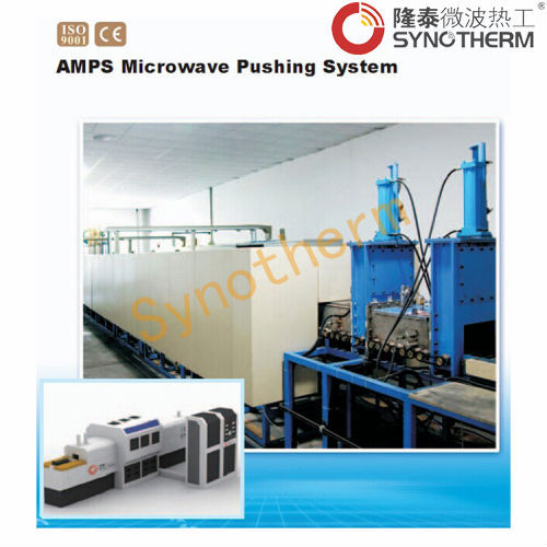 アンペア- 0915tsynotherm1550摂氏様々な高温雰囲気連続クリンプッシングマイクロ波工業用乾燥機問屋・仕入れ・卸・卸売り