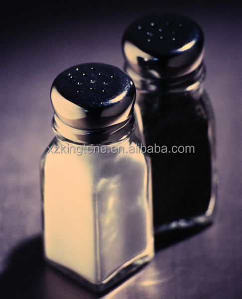 2014 hot sale black pepper/salt/aginomoto glass bottle
