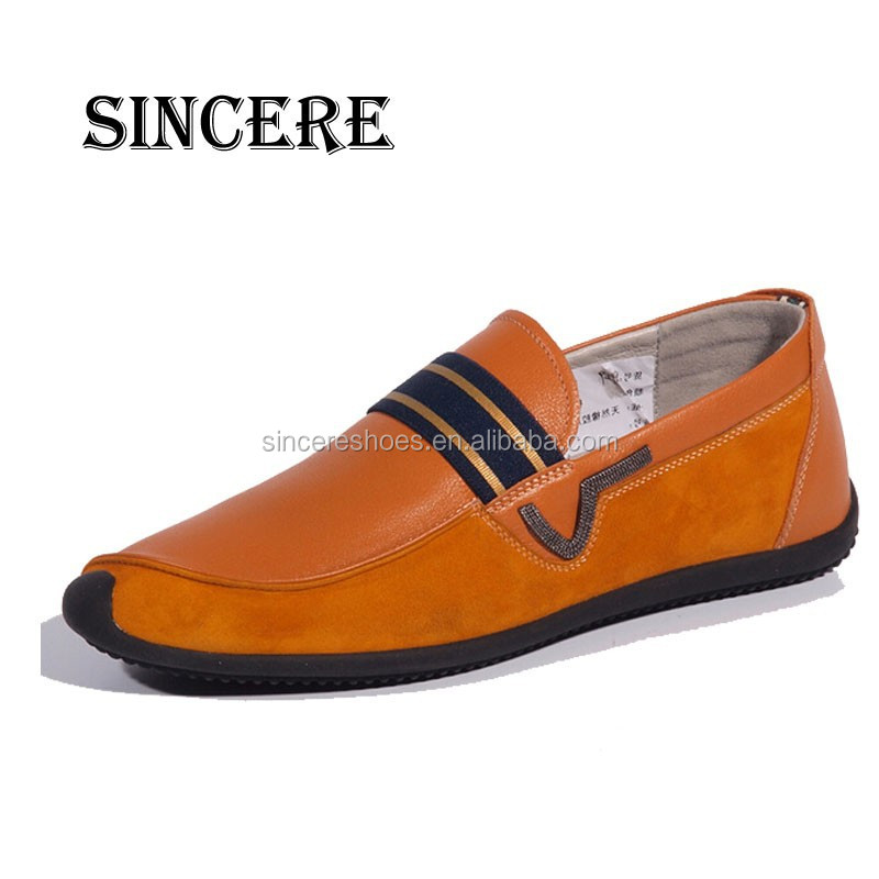 Italian Design 2015 Men Casual Driving Flat Shoes