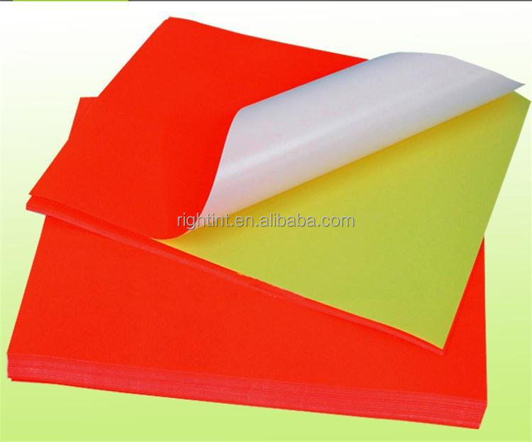 Colored Self Adhesive Fluorescent Paper For Packing And Colored Paper Ream L Colored Self Adhesive Fluorescent Paper For Packing And Colored Paper Ream L
