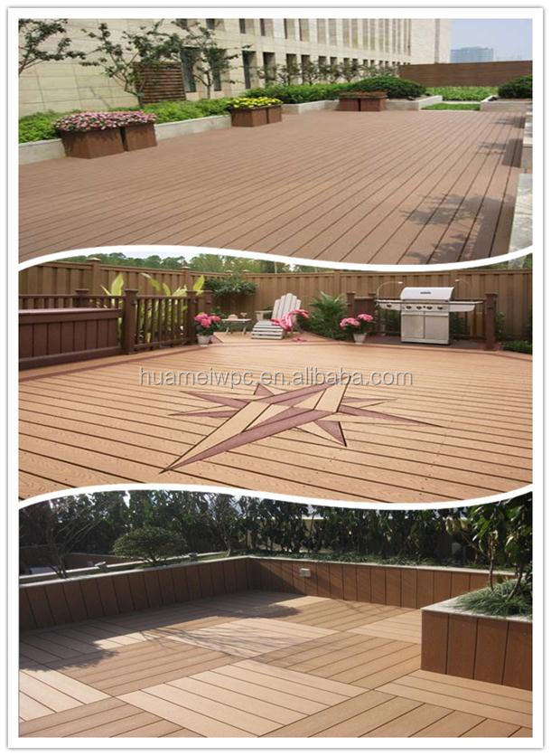 China Good Price WPC Interlocking Decking Tiles