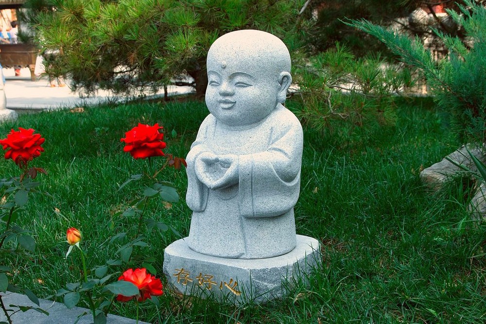 Statue De Jardin Zen Le Bouddha éternel Et L 39 Art Décorer Deco Jardin Bouddha Dà Coration Extà Rieure