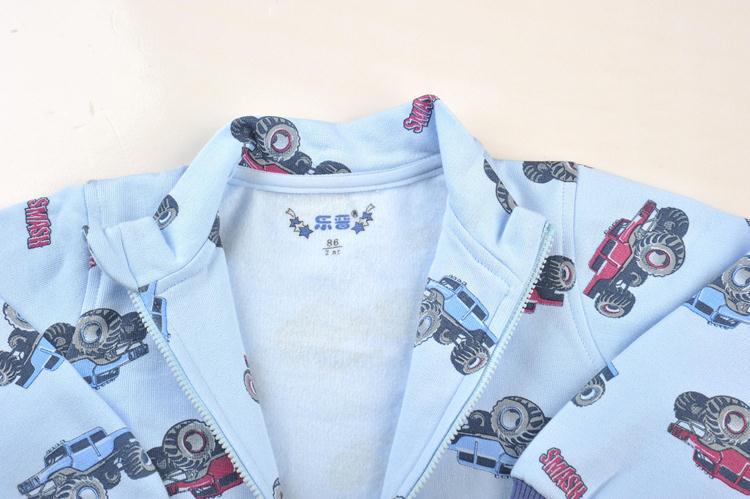 赤ちゃん男の子の衣類セット、 綿100％ニット男の子の服のプリント長袖仕入れ・メーカー・工場