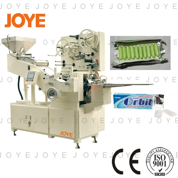Automatic JY-800T Dragee Orbit Chewing Gum Flow Packaging Machinery With Competitive Price